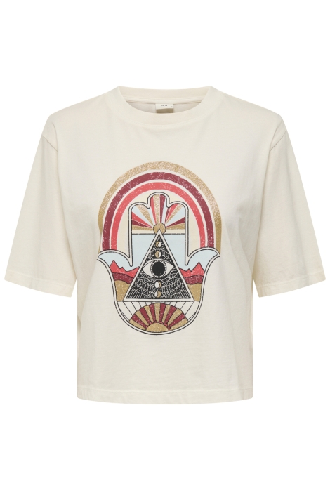 Jacqueline de Yong jdycarla s/s washed print top jrs